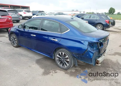2017 Nissan Sentra Sr z USA, uszkodzony, nr VIN 3N1AB7AP0HY230869